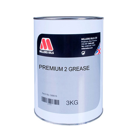 Millers Oils Millfood Premium Grease 2ht