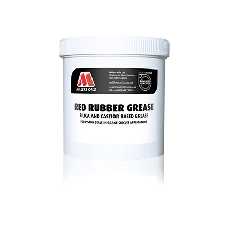 Millers Oils Red Rubber Grease