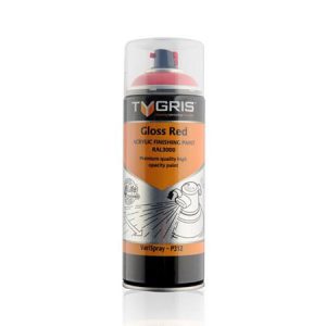 Tygris VariSpray Acrylic-Based Primers and Finishing Gloss Red Paint